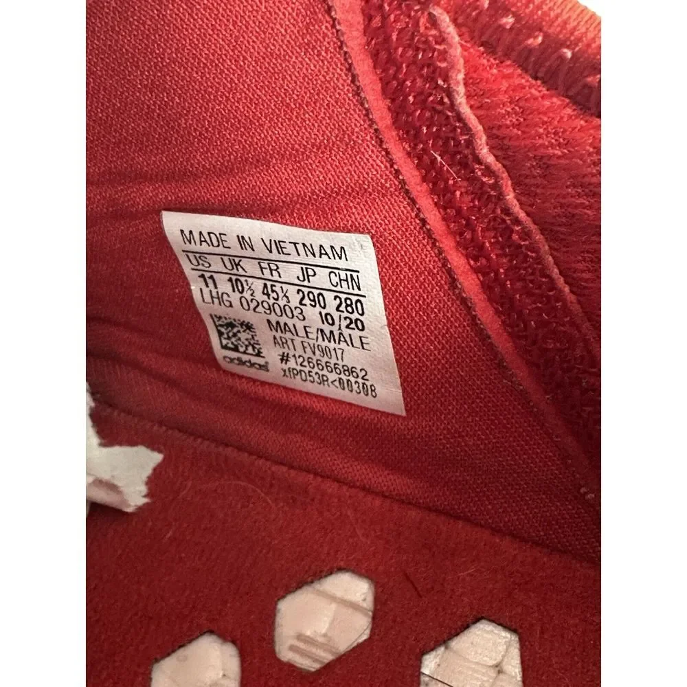 Adidas NMD R1 Men's Shoes Red-Scarlet FV9017‎ Size 11